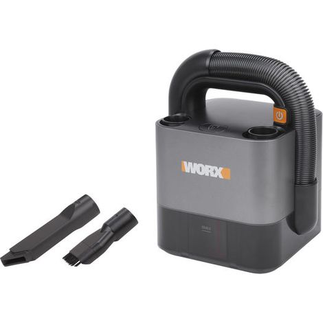Worx Cube Vac WX030 Handstaubsauger schwarz und grau leistungsstark (1/2)