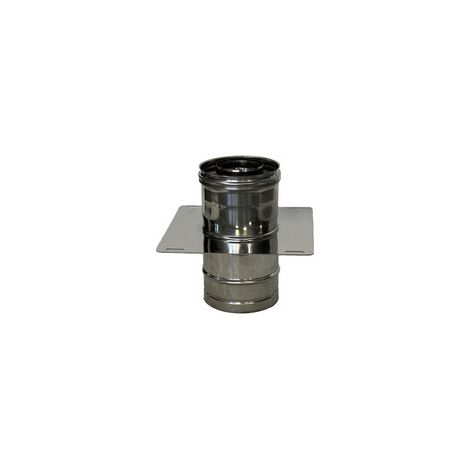 C PIASTRA INTERMEDIA INOX DOP PARETE D13/18CM