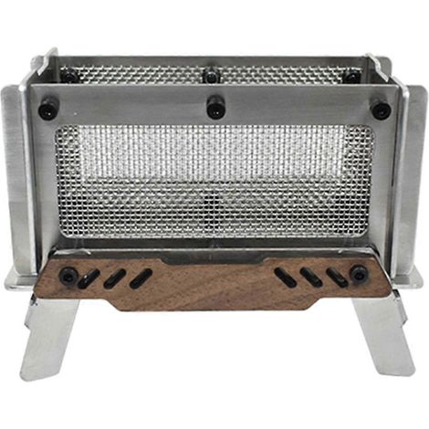 Brûleur d'encens de camping extérieur, mini réchaud à bois, support d'aromathérapie --- (1/5)