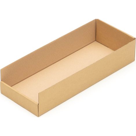 800 Regalkartons 500 x 200 x 100 mm Sortierboxen Lagerboxen Aufbewahrung Wellpappe (1/4)