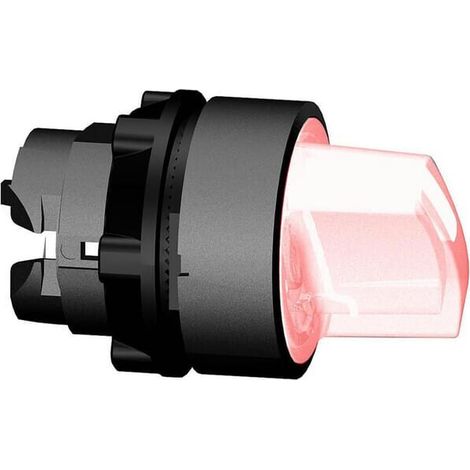 Interruttore a 2 posizioni rosso con retroilluminazione, non ritorno ZB5AK1243