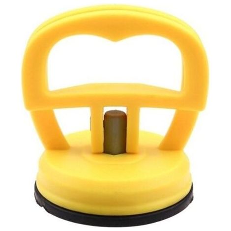 Jaune 58mm voiture indentation réparation extracteur force traction ventouse carrosserie panneau de réparation téléphone portable outil de montage d'écran (1/4)
