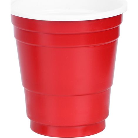 Mini verres à vin jetables en plastique coloré de 55 ml, épais pour la consommation de spiritueux, verres à vin pour jeux de société, paquet de 50. (1/4)