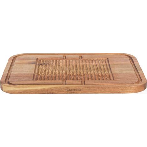 Tabla de trinchar Salter BW14194 de madera de acacia (1/3)