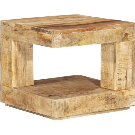 Couchtisch 45x45x40 cm Massivholz Mango