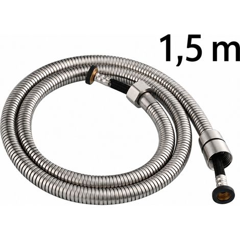Flexible de Douche Inox 304 Anti-Explosion brossé 1,47 m Salle de Bain 22 × 15 × 5 cm 316 g – Livraison gratuite