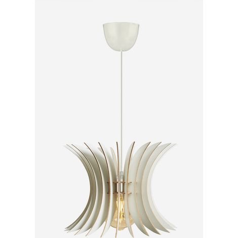 Design Pendelleuchte aus MDF Evara (1/2)