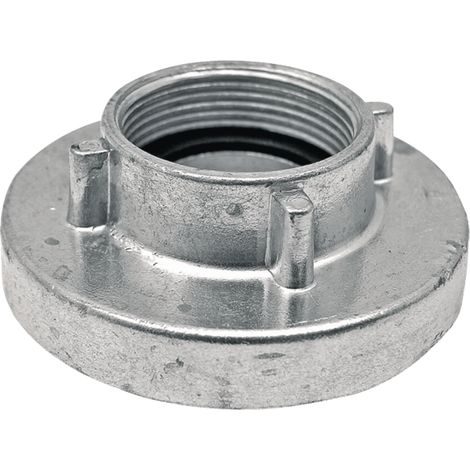 Connettore fisso Storz DN 65 filettatura interna 3" 81mm BSP tubo di irrigazione a goccia in alluminio (1/2)