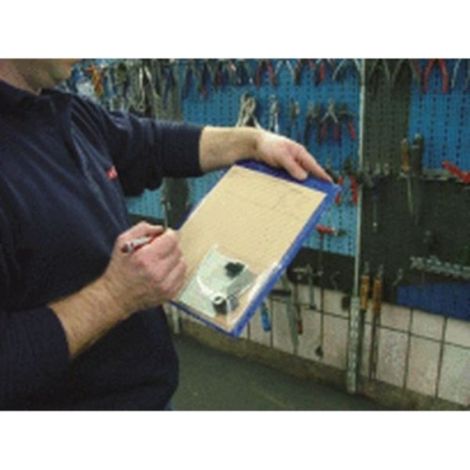 KS Tools Werkstatt-Auftragstasche DIN A4, rot