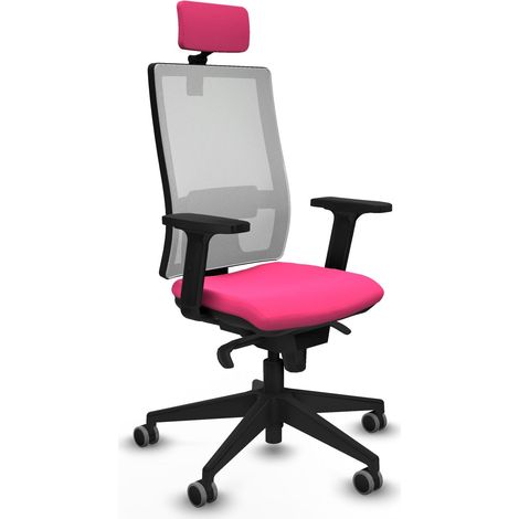 Chaise de bureau piqueras y crespo Horna blanc mousse 50 mm (1/2)