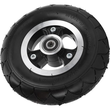 Pneus de trottinette électrique 200x50 antidérapants en alliage d'aluminium et caoutchouc durables - Roues 8 pouces (1/5)