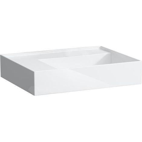LAUFEN Kartell lavabo, tablette gauche, sans trou pour (1/4)
