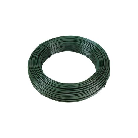 C FILO PLASTIFICATO TENSIONE 2.4/3.3MM 100MT VERDE