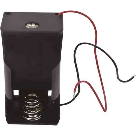 Porte-pile 1 x RS PRO D, raccordement Fils ( Prix pour 1 )