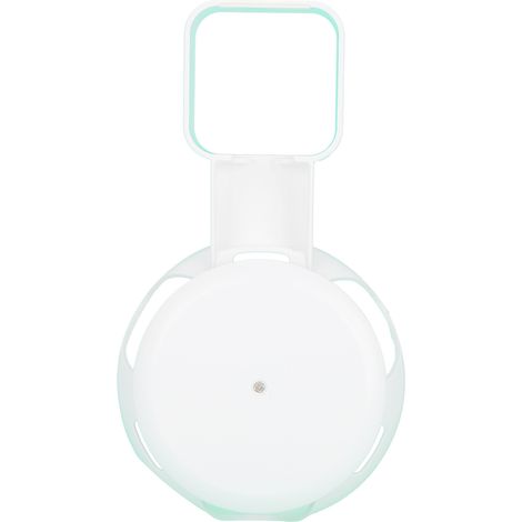 Support mural pour enceinte connectée, support compact sans fils pour Echo Dot 3ème génération, blanc (1/5)