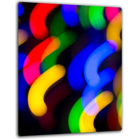 PIASTRA DI PROTEZIONE IN VETRO PER INDUZIONE 40x52 NEON (1/5)