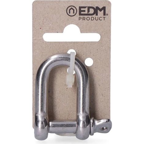 Grillo acciaio inox edm 500 kg argento 8 mm