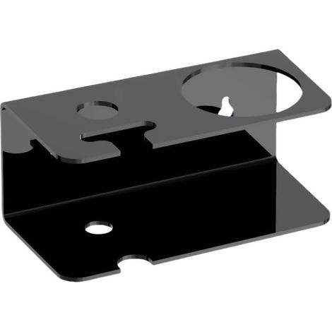 Bracket wall sticker for foam to raser, accessory of shaving compact – for shower, bathroom, hotel, dortoir students, toilets, storage of apartment (1/5)
