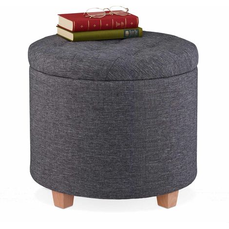Runder hocker mit stauraum 88