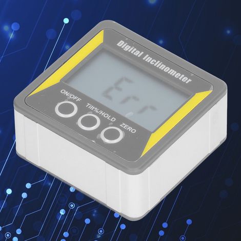 Grauer magnetischer LCD-Digitalneigungsmesser, einfaches Neigungsgehäuse (1/5)
