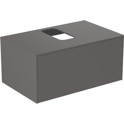 IS Schubladenfront Conca für WTU 780x356mm Anthrazit, Alte Nr.2019