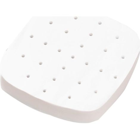 100 Papier sulfurisé, Carré 15 cm, Perforé antiadhésif, Friteuse à air, Four, Cuisine (1/5)