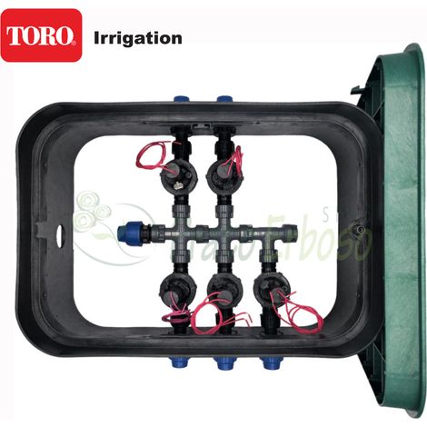 Toro PA-EZP-5 - Válvula de riego ensamblada de 1" y 5 zonas