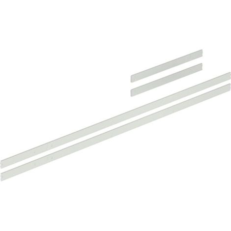 Set piastra di montaggio serratura a scorrimento GSR XEA bianco P100 DORMAKABA (1/2)