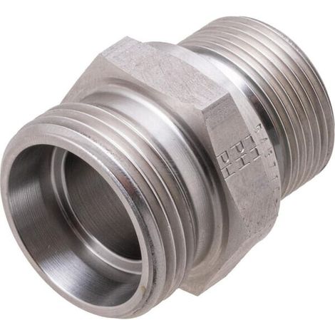 Kupplung mit Außengewinde 22L x M26 WD SS PH HYDRAULIK GES22LM26WDSS (1/2)