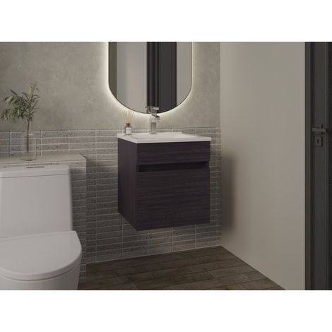 Mueble para Baño con Repisa TuHome Primavera 45 50,8 x 44,45 x 44,45 cm (1/5)