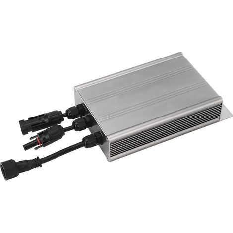 Onduleur solaire monobloc 500 W, étanche, étanche, raccordé au réseau, en alliage d'aluminium, avec MPPT et technologie de traitement du signal (MPPT). (1/5)