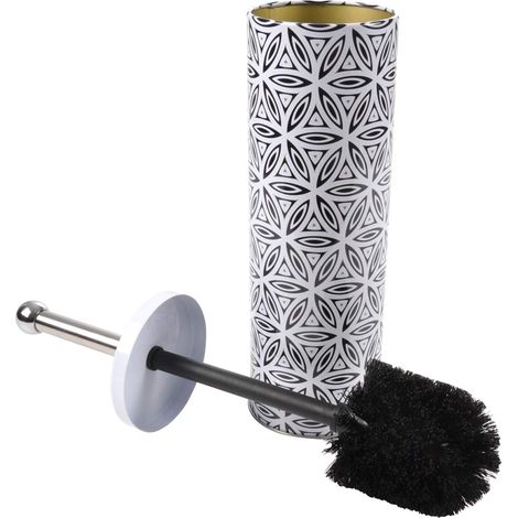 brosse wc (0) 9.4 x 38.5 cm metal imprime graphic jungle multicolor (1/5)