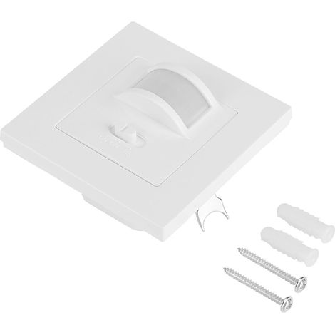 Luminaire mural encastré avec interrupteur détecteur de mouvement PIR infrarouge 110V‑240V AC (1/5)