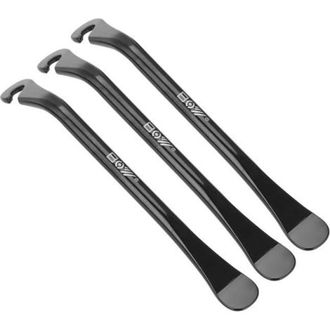 Démonte-Pneus Métalliques en acier au carbone - 3 Pièces - Vélo - Noir (1/4)
