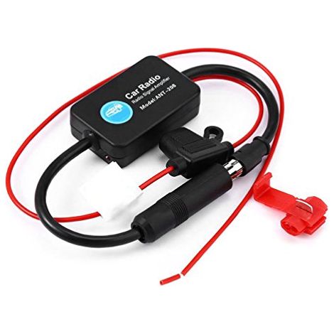 Amplificateur Universel de Signal Radio AM FM, pour Voiture Camion SUV MPV avec Fil de Cuivre, Courant de Sortie élevé à Faible Bruit (Comme montré) (1/5)
