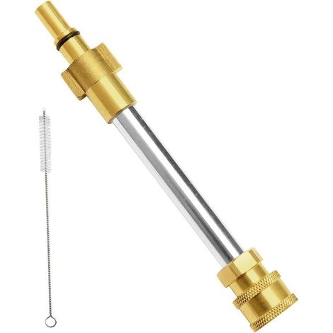 Bosch Hochdruckreiniger-Wasserpistolenkopf-Adapter – Schnellkupplung für Bosch Hochdruckreiniger mit Bürste (1/5)