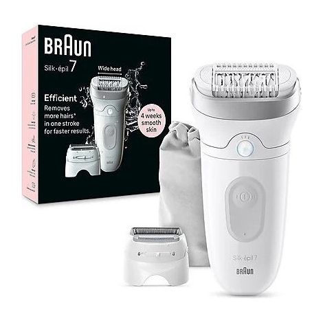 Braun Silk-épil 7 7-041 Epilierer Kabellos Wet & Dry mit MicroGrip-Technologie