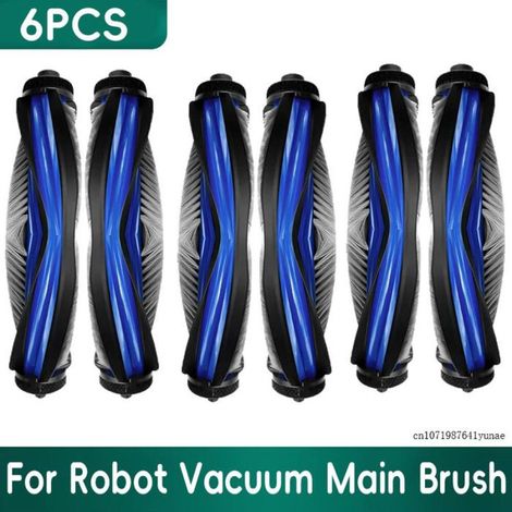 Brosse principale pour Ecovacs Deebot N30 PRO OMNI N30 OMNI T50 Pro Omni T50 Omni T50 Max Pro T50 Pro X8 Omni X8 Pro-6PCS (1/5)