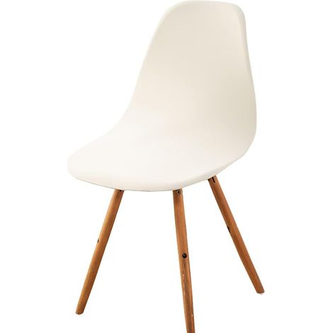 Housse de Chaise scandinave Extensible 4pcs Beige (1/5)