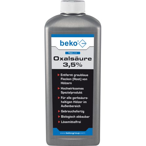 Beko TecLine Oxalsäure 3,5% 1000ml Flasche 299261000