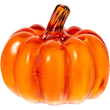 Lanterne Citrouille LED Halloween Décoration Lumineuse Accessoire Costume Bureau Ambiance Festive Citrouille Jaune (1/5)