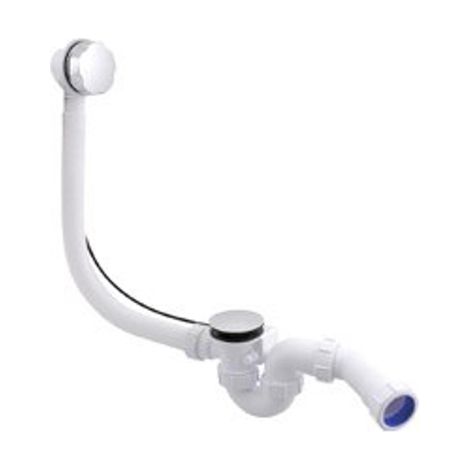 McALPINE évacuation de baignoire et combinaison de trop-plein avec bonde pour baignoire normale 40mm chrome (1/2)