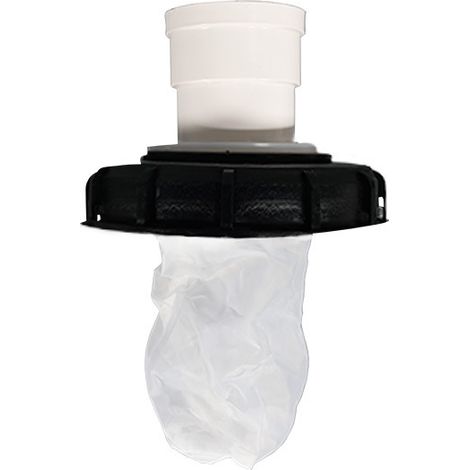 Filtre pour couvercle de conteneur IBC, couvercle cylindrique droit de 165 mm, compatible avec les conteneurs IBC 1000 L DN150 (1/5)