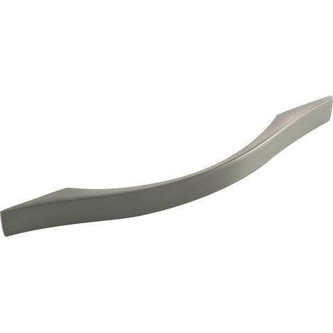 Griff Arona LA 160 mm, Breite 228 mm, Aluminium Edelstahl-Effekt