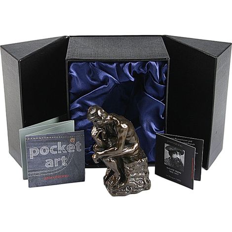 Reproduction du Penseur de Rodin - 10 cm (1/2)