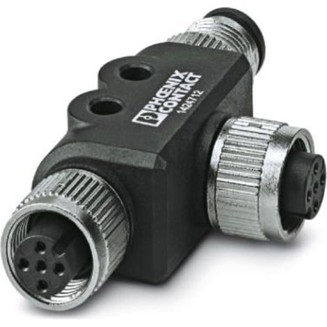 Phoenix Contact 1424712 T-Verteiler  Stecker, gerade, Buchse, gerade  Polzahl Sensoren: 5 1 St.