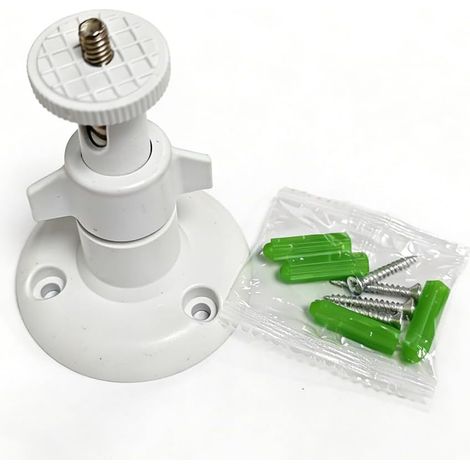 Support universel pour caméra 360° - Support mural au plafond avec 1/4" pour caméra de surveillance IP - Babyphone intérieur
