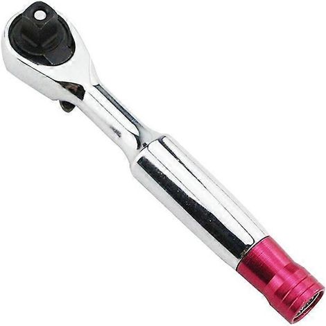 Clé à cliquet 1/4 pouce, 72 dents, clé à douille double pour véhicule (1/5)