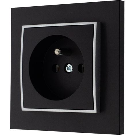 Nido mini enano seguro para niños, negro mate/plata (1/5)