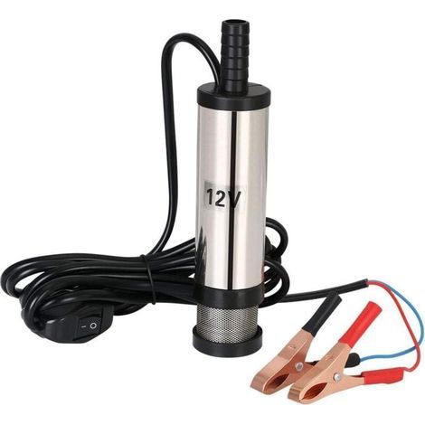 Pompe À Carburant 12V Pompe De Transfert Diesel Huile Eau Pour Camping Car Caravane Bateau (1/4)